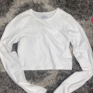 must-have baby crop tee, hollister